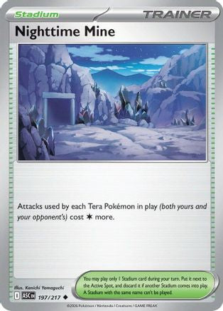 Nighttime Mine 197  - Reverse Holofoil - Uncommon