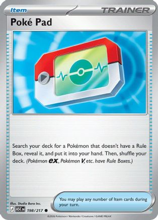 Poke Pad 198  - Reverse Holofoil - Common