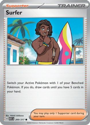 Surfer 200/217  - Reverse Holofoil - Common