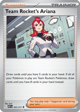 Team Rocket's Ariana 202  - Uncommon