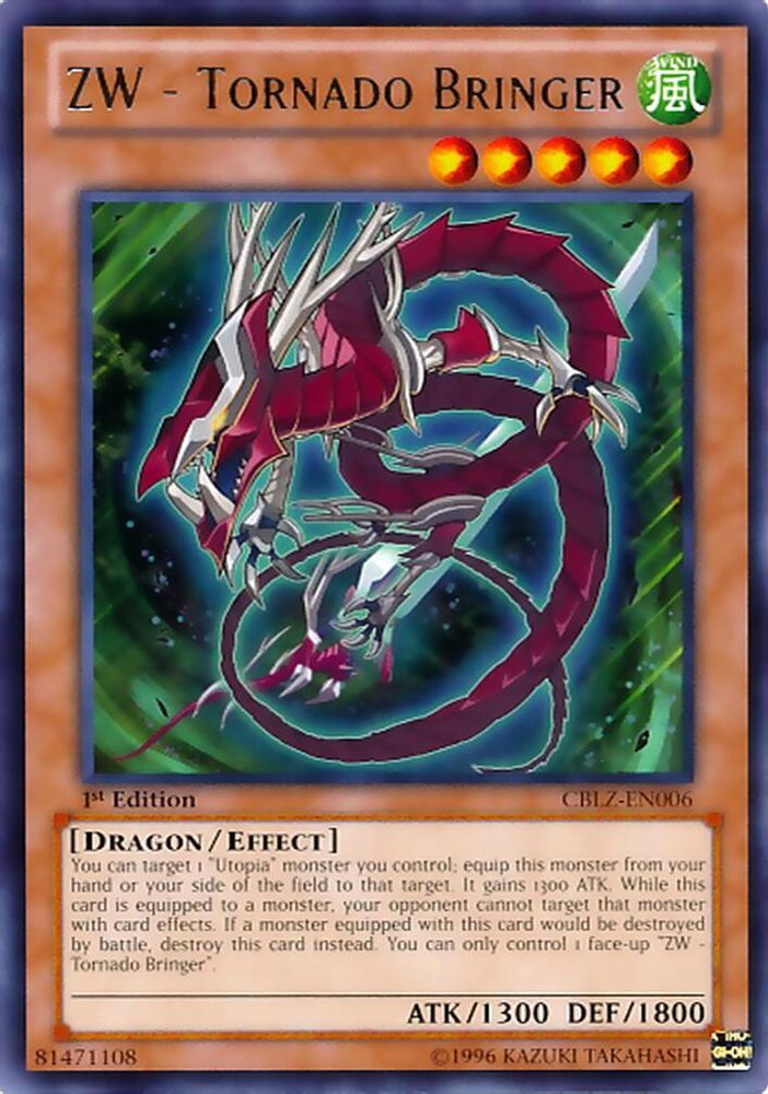 ZW - Tornado Bringer (CBLZ-EN006) - Rare