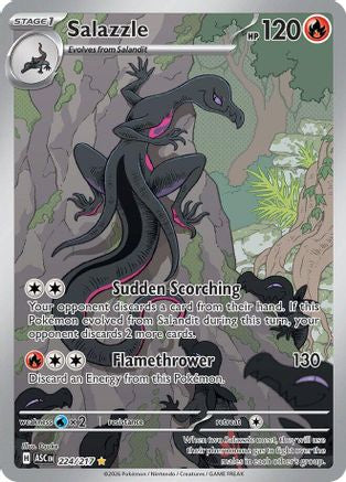 Salazzle 224/217  - Holofoil - Illustration Rare