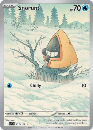 Snorunt 227/217  - Holofoil - Illustration Rare