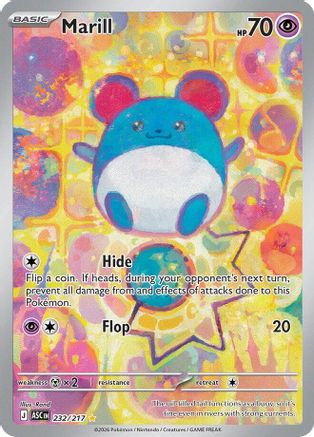 Marill 232/217  - Holofoil - Illustration Rare