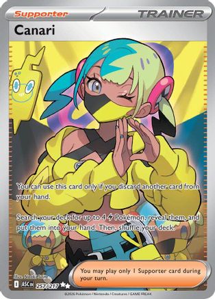 Canari 257/217  - Holofoil - Ultra Rare