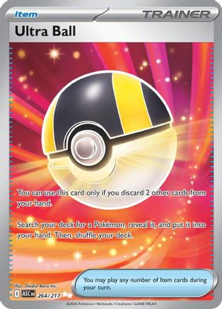 Ultra Ball 264/217  - Holofoil - Ultra Rare