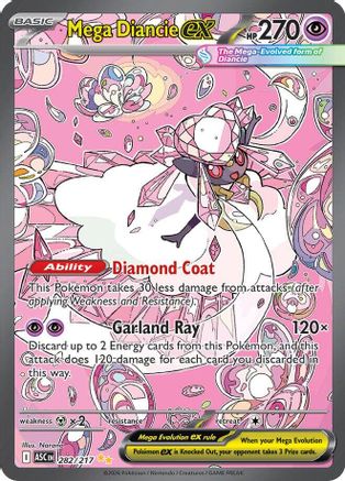 Mega Diancie ex 282/217  - Holofoil - Special Illustration Rare