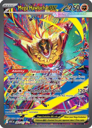 Mega Hawlucha ex 283/217  - Holofoil - Special Illustration Rare