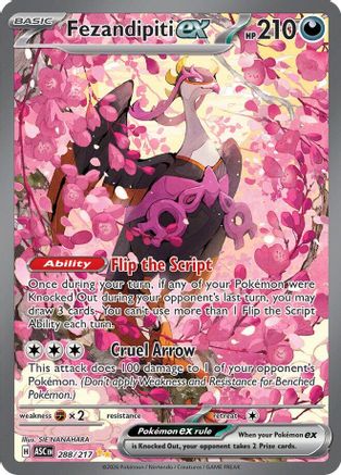 Fezandipiti ex 288/217  - Holofoil - Special Illustration Rare
