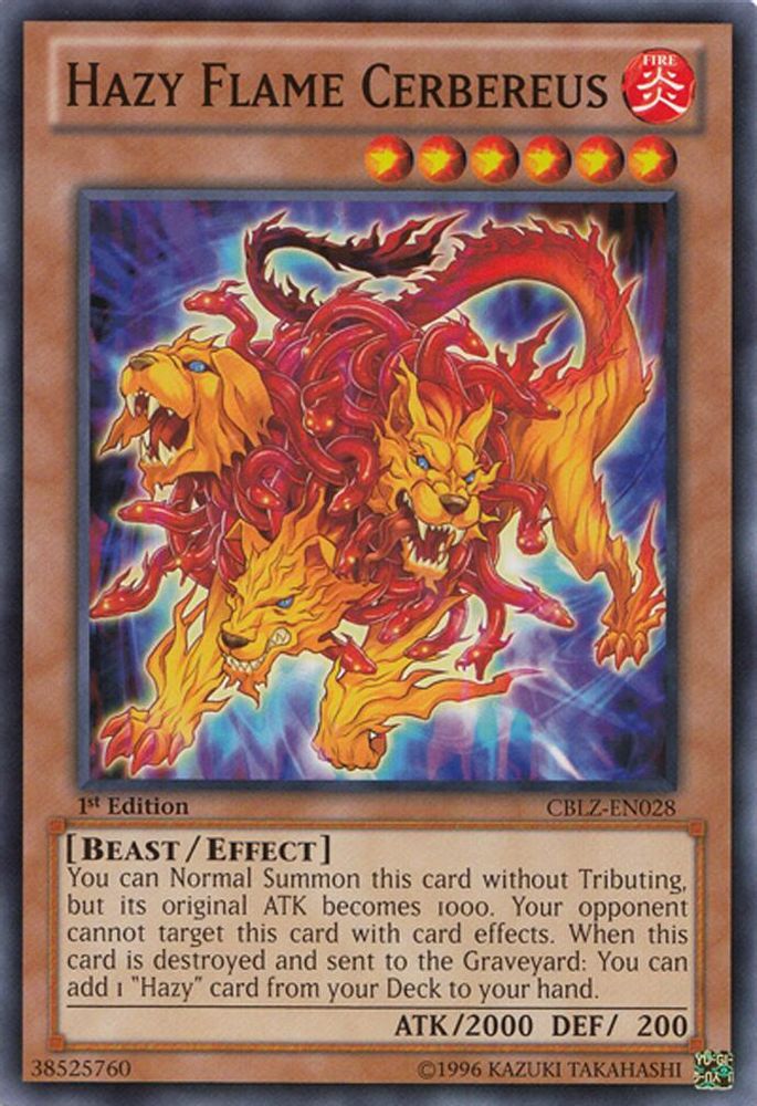 Hazy Flame Cerbereus (CBLZ-EN028) - Common