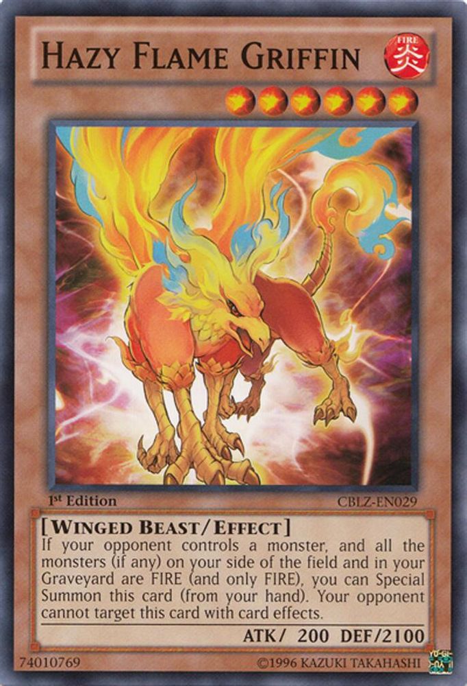 Hazy Flame Griffin (CBLZ-EN029) - Common