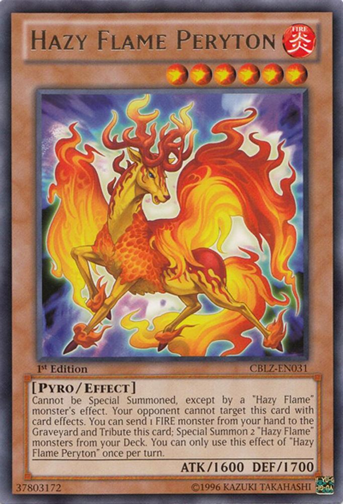 Hazy Flame Peryton (CBLZ-EN031) - Rare