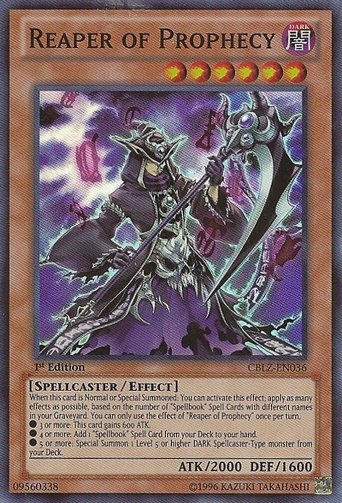 Reaper of Prophecy (CBLZ-EN036) - Super Rare
