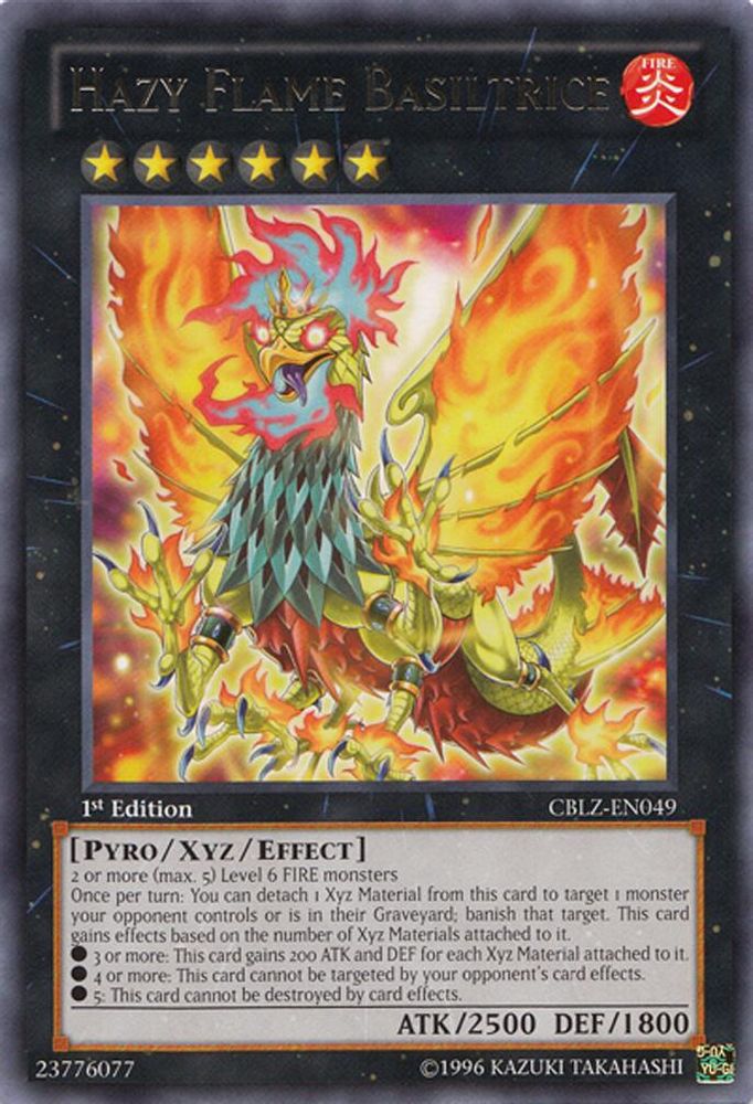 Hazy Flame Basiltrice (CBLZ-EN049) - Rare