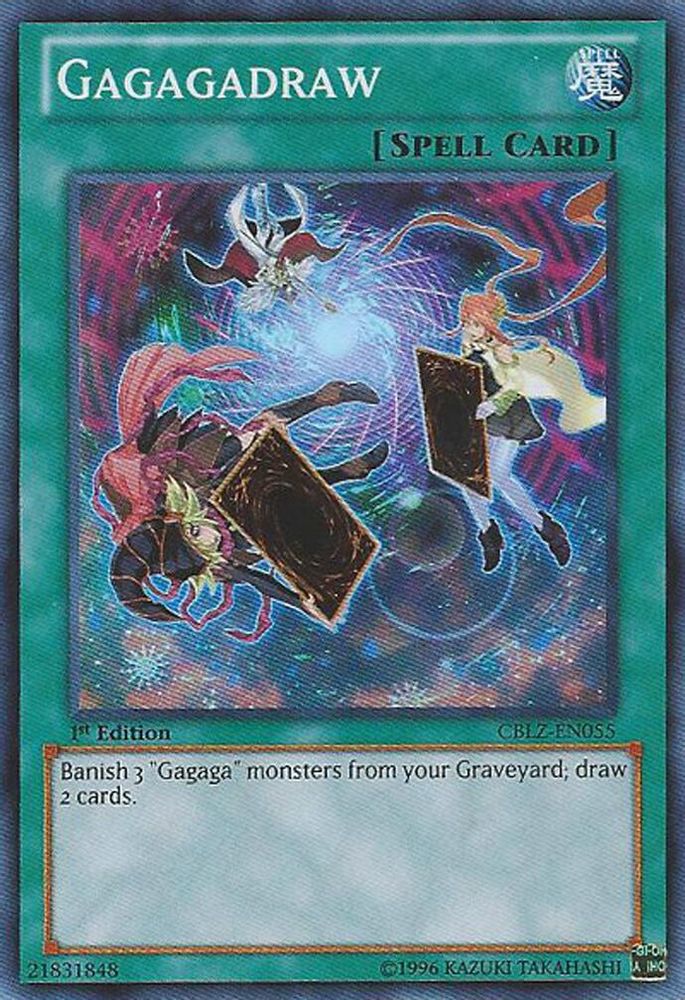 Gagagadraw (CBLZ-EN055) - Super Rare