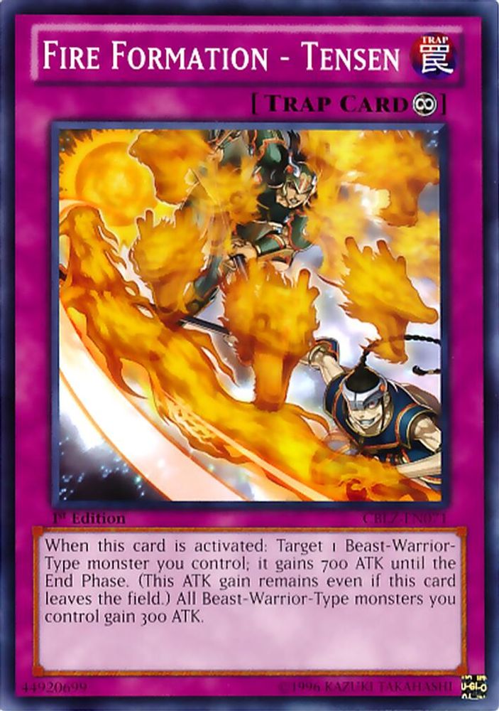 Fire Formation - Tensen (CBLZ-EN071) - Common