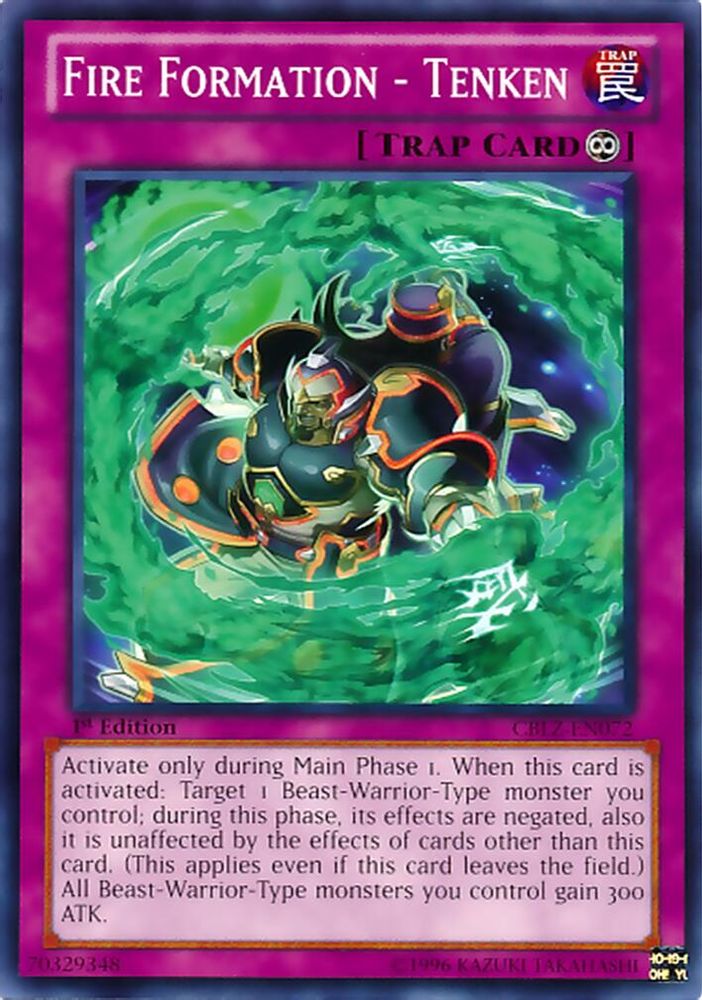 Fire Formation - Tenken (CBLZ-EN072) - Common