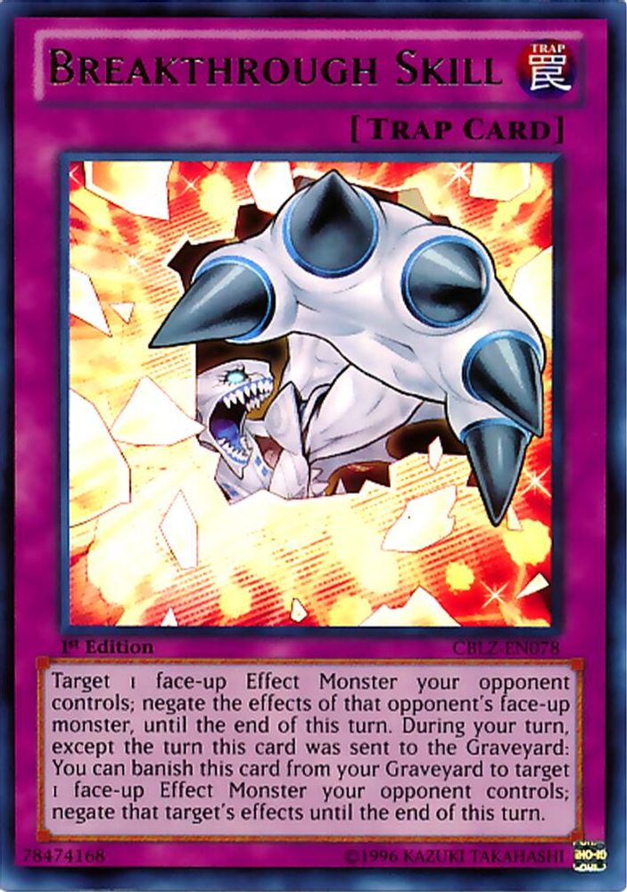 Breakthrough Skill (CBLZ-EN078) - Ultra Rare