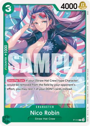 Nico Robin (Heroines Battle Pack) (P-111) - Promo