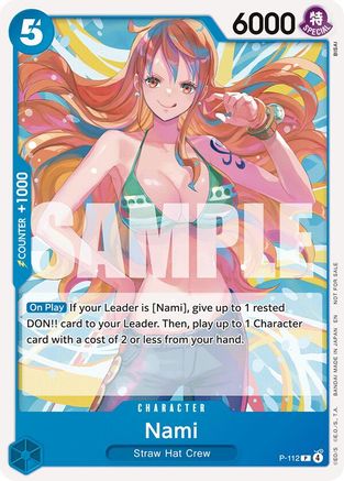 Nami (Heroines Battle Pack) (P-112) - Promo