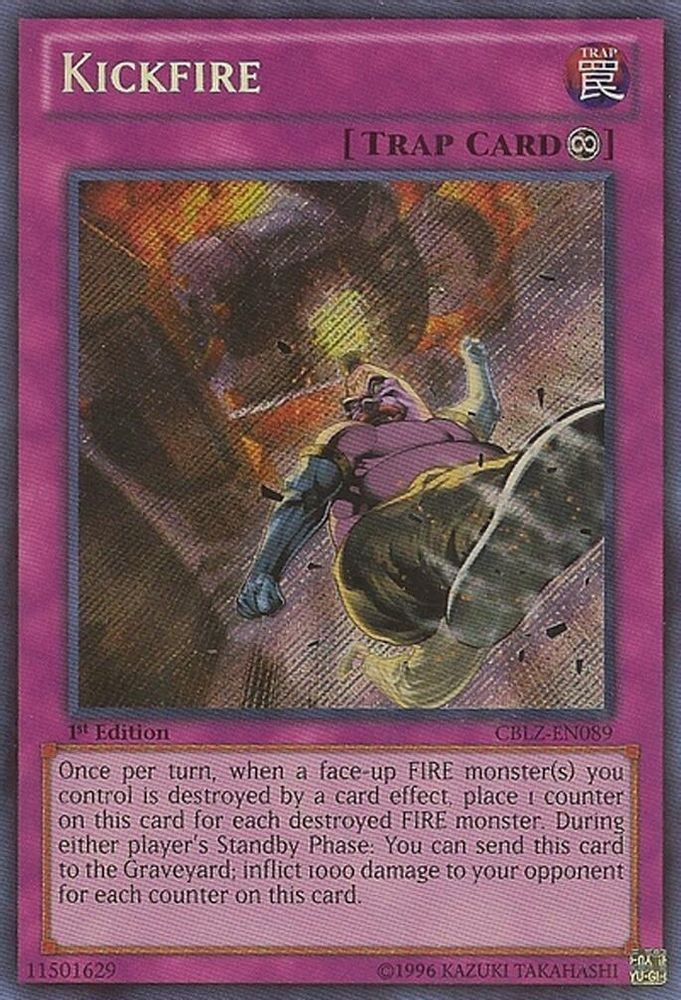 Kickfire (CBLZ-EN089) - Secret Rare