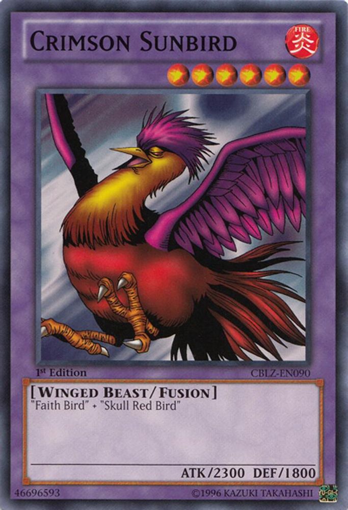 Crimson Sunbird (CBLZ-EN090) - Common