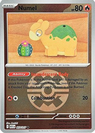 Numel (Quick Ball) 027/217  - Reverse Holofoil - Common