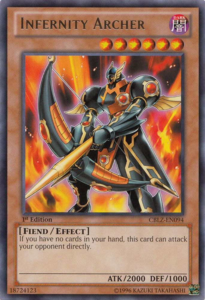 Infernity Archer (CBLZ-EN094) - Rare