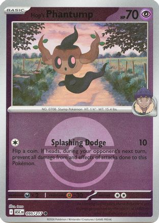 Hop's Phantump (Poke Ball) 095  - Reverse Holofoil - Common