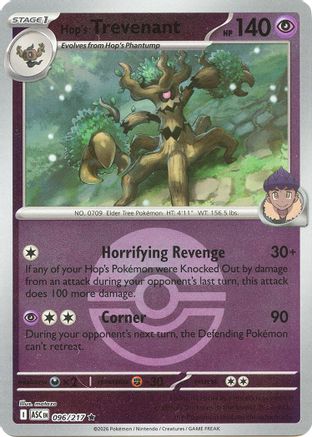 Hop's Trevenant (Poke Ball) 096/217  - Reverse Holofoil - Rare