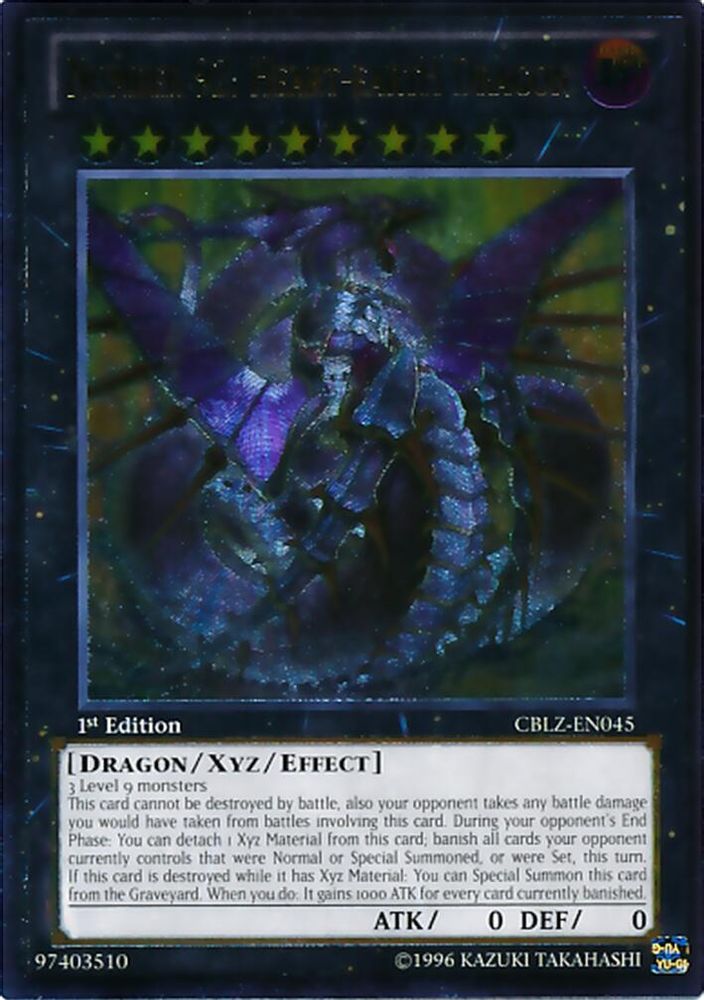 Number 92: Heart-eartH Dragon (UTR) (CBLZ-EN045) - Ultimate Rare