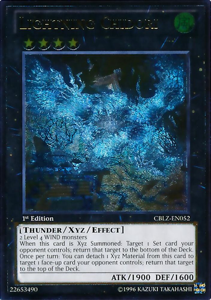 Lightning Chidori (UTR) (CBLZ-EN052) - Ultimate Rare