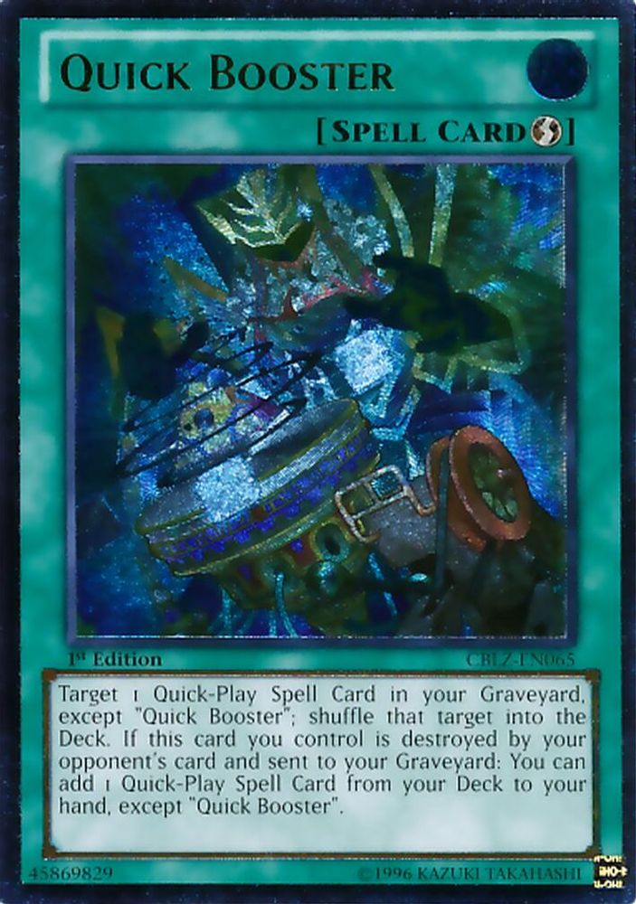 Booster rapide [CBLZ-EN065] Ultimate Rare 