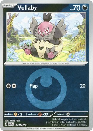 Vullaby (Energy Symbol Pattern) 138  - Reverse Holofoil - Common