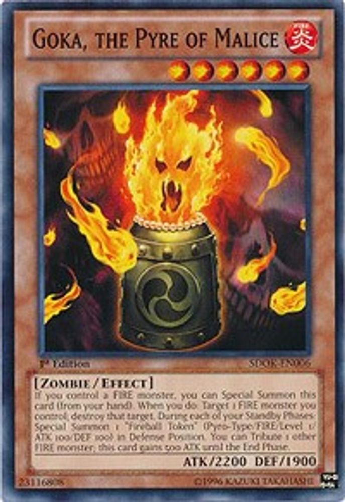 Goka, the Pyre of Malice (SDOK-EN006) - Common