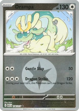 Drampa (Energy Symbol Pattern) 176  - Reverse Holofoil - Uncommon