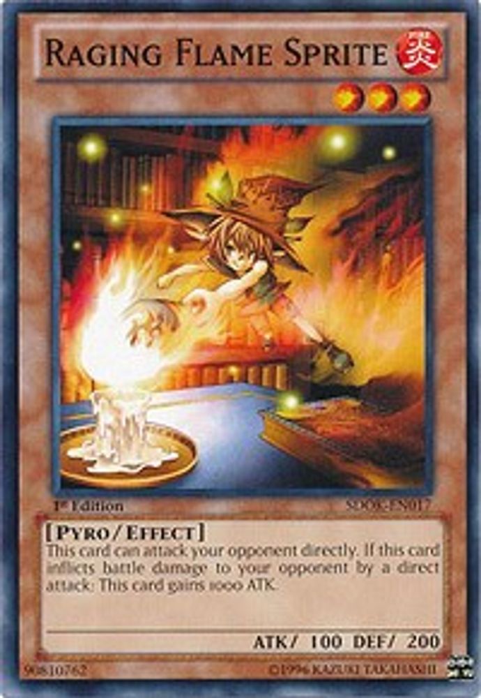 Raging Flame Sprite (SDOK-EN017) - Common