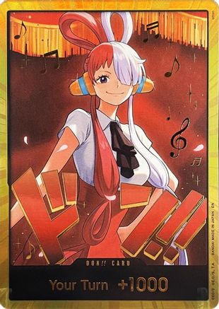 DON!! Card (Uta) (Gold) - DON!!