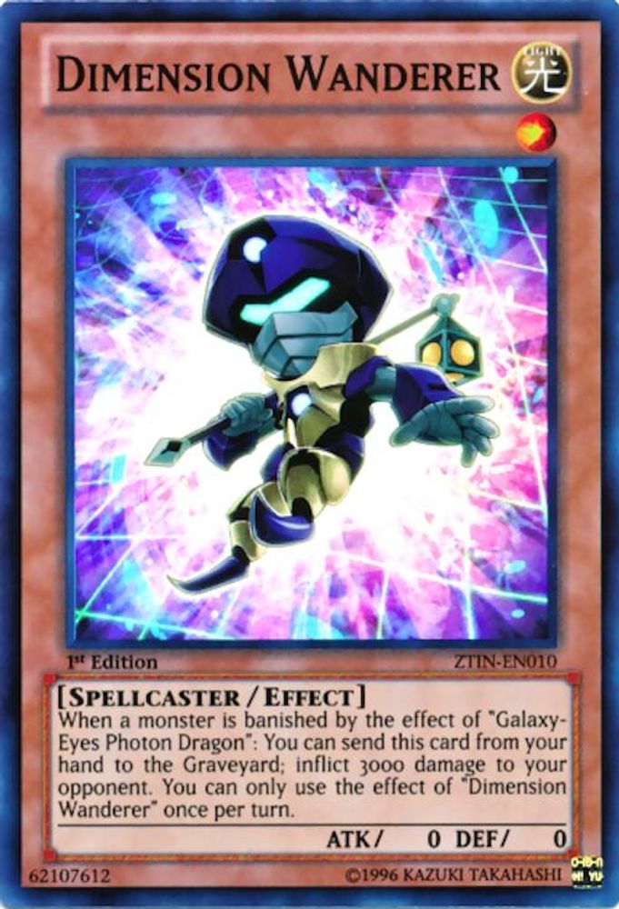 Dimension Wanderer (ZTIN-EN010) - Super Rare