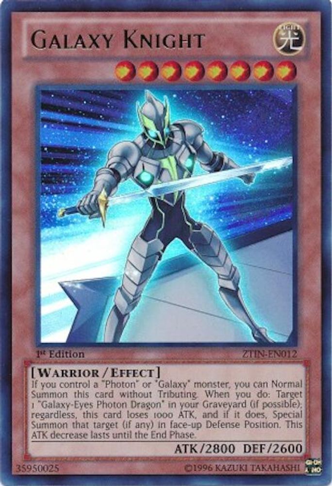 Galaxy Knight (ZTIN-EN012) - Ultra Rare