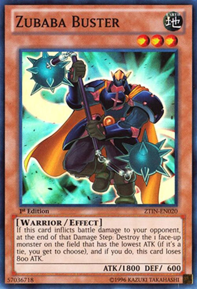 Zubaba Buster (ZTIN-EN020) - Super Rare
