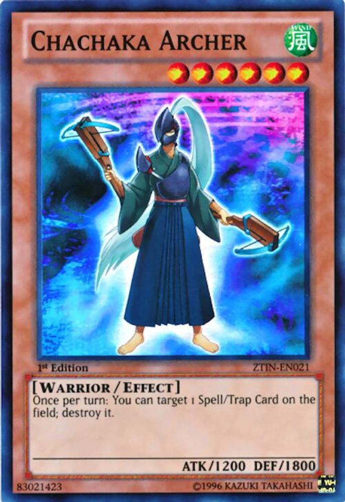 Chachaka Archer (ZTIN-EN021) - Super Rare