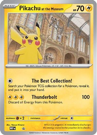 Pikachu at the Museum  - Promo