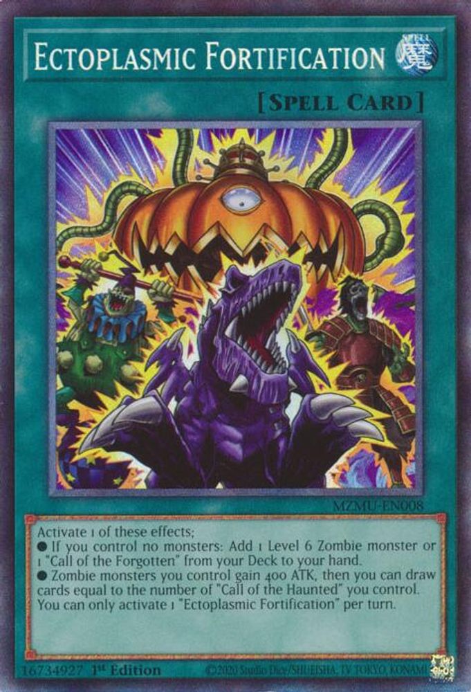 Ectoplasmic Fortification (Collector's Rare) (MZMU-EN008) - Collector's Rare