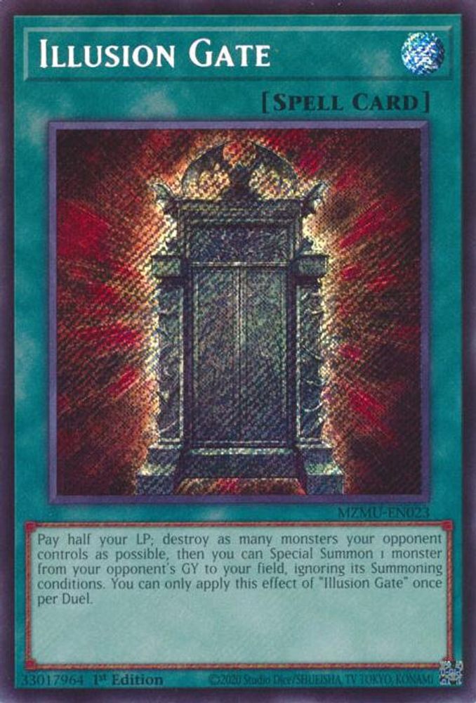 Illusion Gate (MZMU-EN023) - Secret Rare