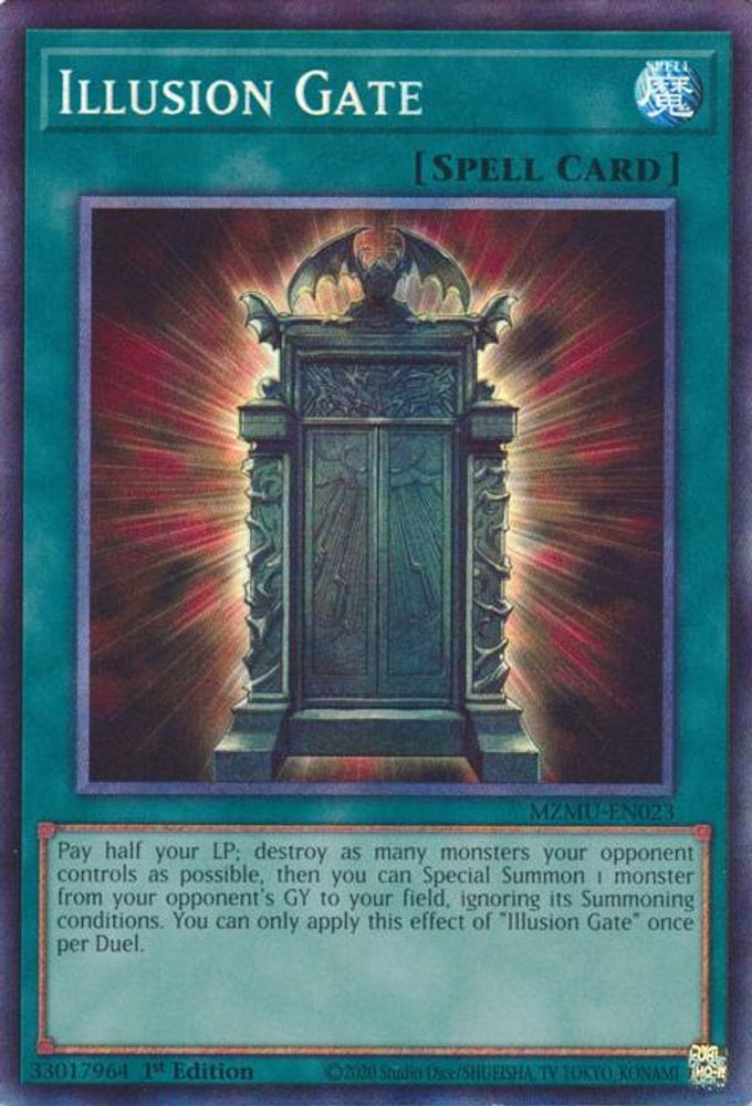 Illusion Gate (Collector's Rare) (MZMU-EN023) - Collector's Rare