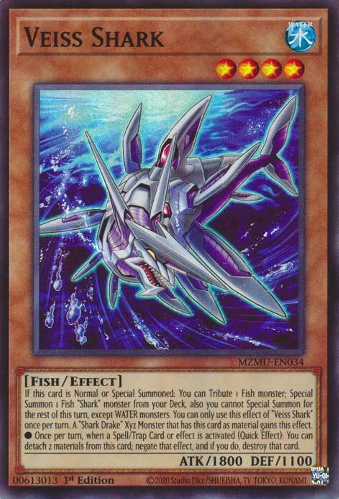 Veiss Shark (MZMU-EN034) - Super Rare