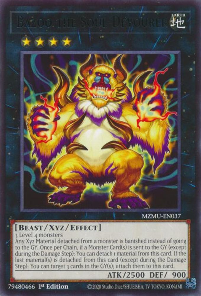 Bazoo the Soul-Devourer (MZMU-EN037) - Rare