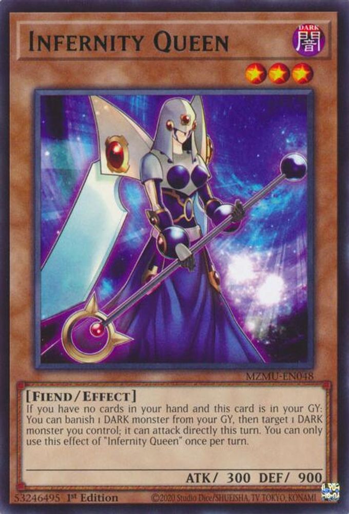 Infernity Queen (MZMU-EN048) - Rare