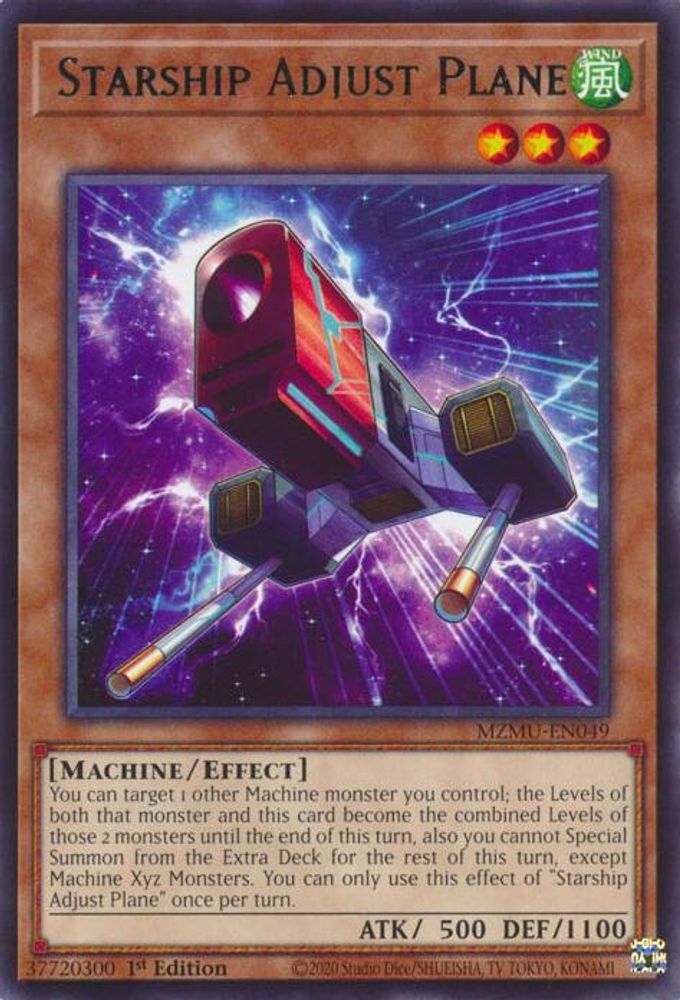 Starship Adjust Plane (MZMU-EN049) - Rare